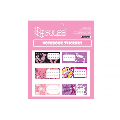 Pulse Füzetcímke 30db Girls