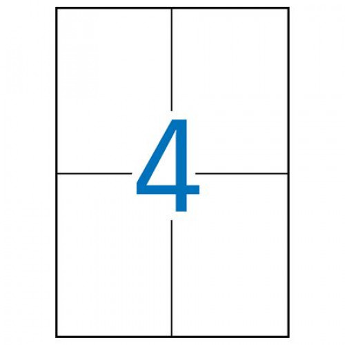 Apli Etikett 105x148mm 2000 etikett/csomag