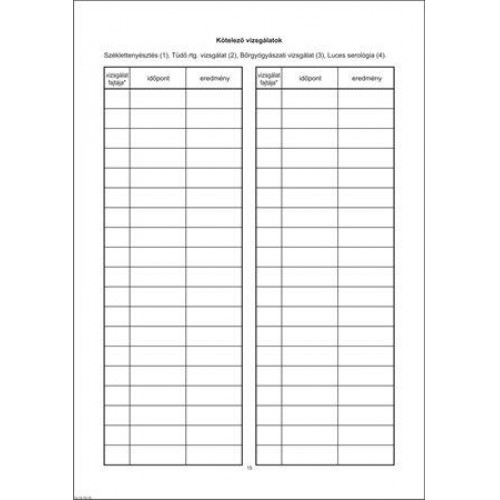 Victoria Egészségügyi kiskönyv A6 C.3151-2