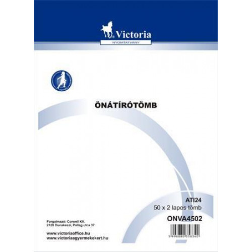 Victoria Önátírótömb A4 50x2lap