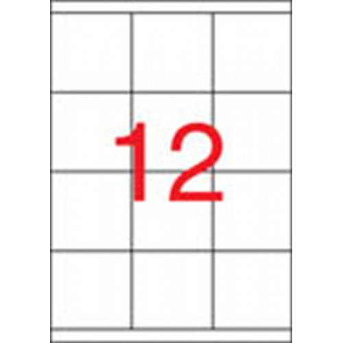 Apli Etikett 70x67,7mm 1200 etikett/csomag