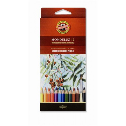 Koh-I-Noor Akvarell ceruza készlet Mondeluz 3716/12 12 különböző szín
