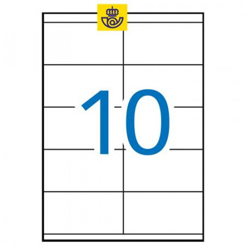 Apli Etikett 105x57mm 1000 etikett/csomag