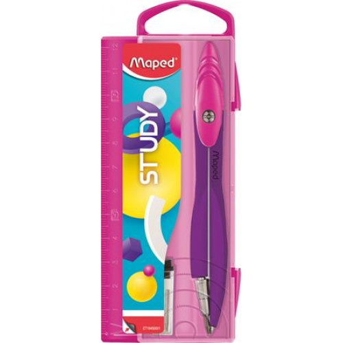 Maped Körző heggyel Study Pop vegyes színek