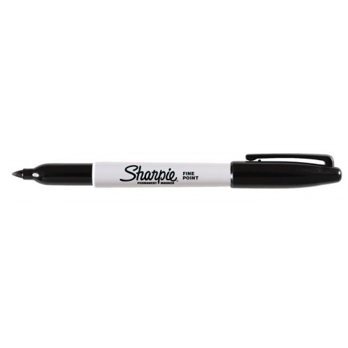 Sharpie Alkoholos marker 1mm kúpos Fine Point fekete
