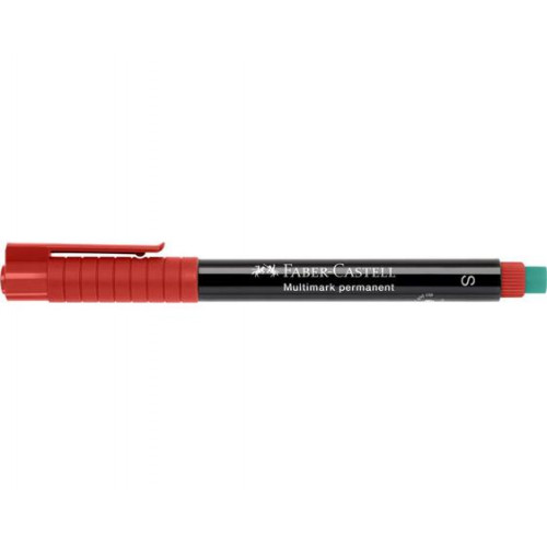 Faber-Castell Alkoholos marker OHP 0,4mm Multimark 1523 piros