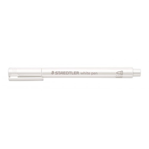 Staedtler Dekormarker 1-2mm kúpos 8323 fehér