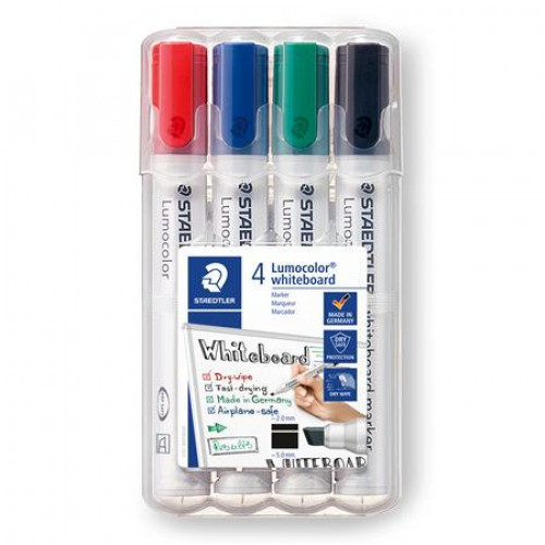 Staedtler Táblamarker készlet 2-5mm vágott Lumocolor 351 B 4 különböző szín
