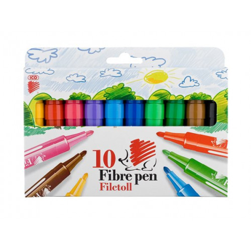 Ico Filctoll készlet 1-3mm Süni 10 különböző szín