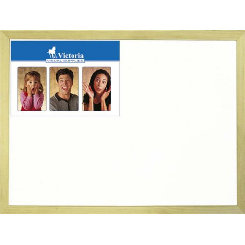 Victoria Fehértábla mágneses 30x40cm fa keret