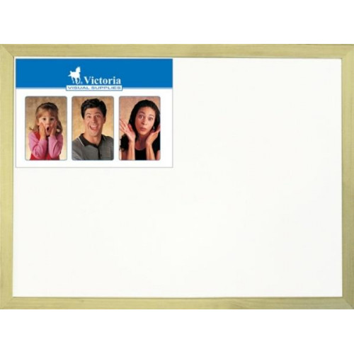 Victoria Fehértábla 30x40cm fa keret