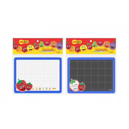 Colokit Tábla szett táblamarkerrel Board set kék