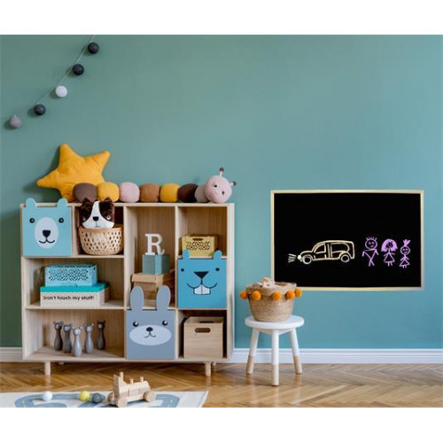 Victoria Krétás tábla fekete felület nem mágneses 40x60cm fakeret