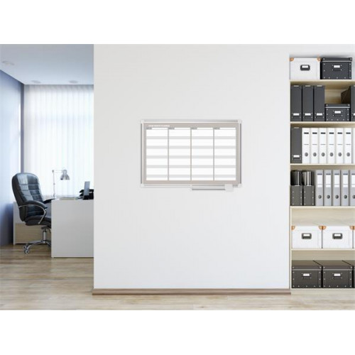 Victoria Tervezőtábla négy havi mágneses 90x60cm