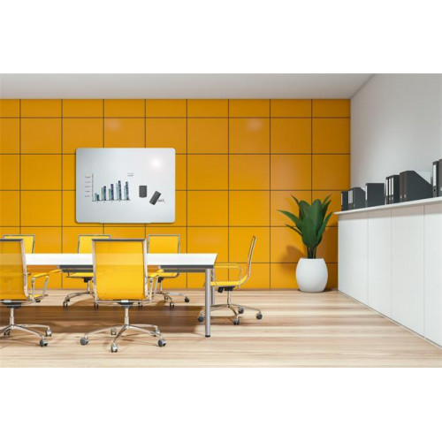 Victoria Mágneses üvegtábla 90x60cm fehér