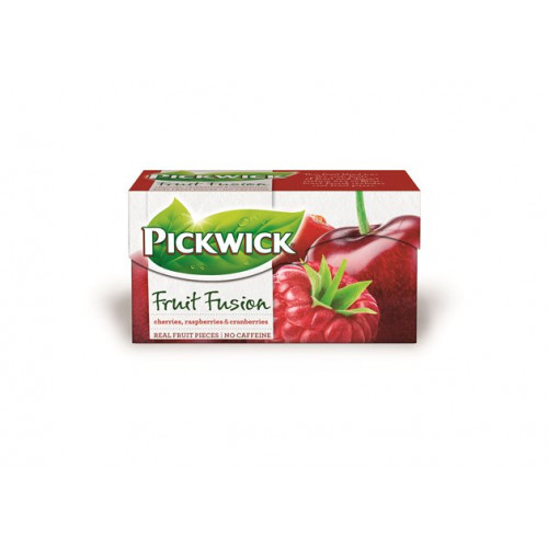 Pickwick Gyümölcstea 20x2g Fruit Fusion meggy-áfonya-málna