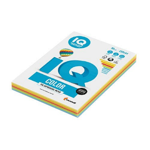 IQ Color Másolópapír színes A4 80g 5x50ív IRB Intenzív mix