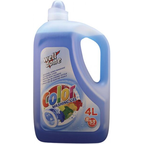 Fine Folyékony mosógél 4L színes ruhákhoz