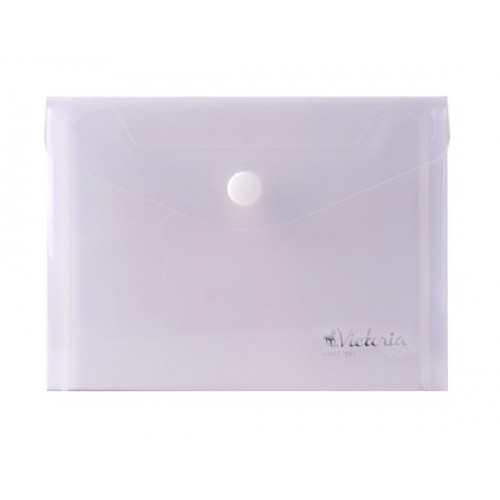 Victoria Office Irattartó tasak A6 PP patentos áttetsző