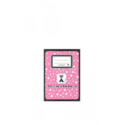 Ico Füzet tűzött A5 lecke 34 lap Cats-dots