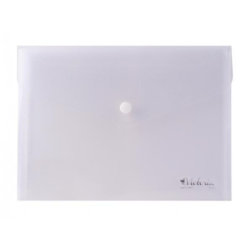 Victoria Office Irattartó tasak A5 PP patentos áttetsző