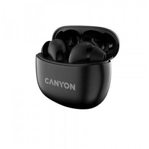 Canyon Fülhallgató TWS vezeték nélküli Bluetooth 5.3 TWS-5 fekete