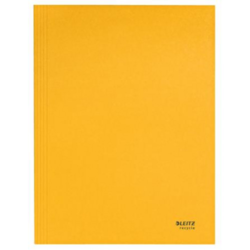 Leitz Pólyás dosszié karton A4 Recycle sárga