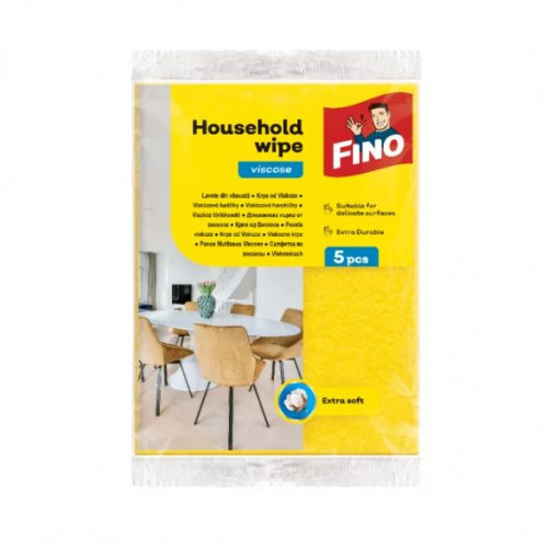 FINO Törlőkendő univerzális 5db vegyes szín