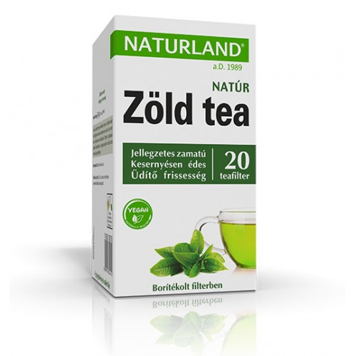 Naturland Zöld tea 20x1,5g