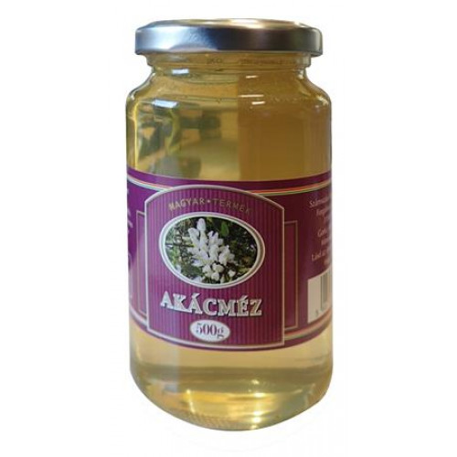 Aranynektár Akácméz 500g A minőség ÜVEGES