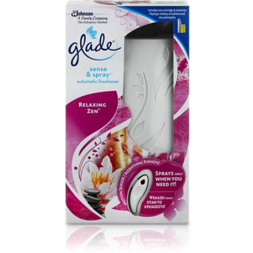 Glade Illatosító készülék Sense&Spray Relaxing zen
