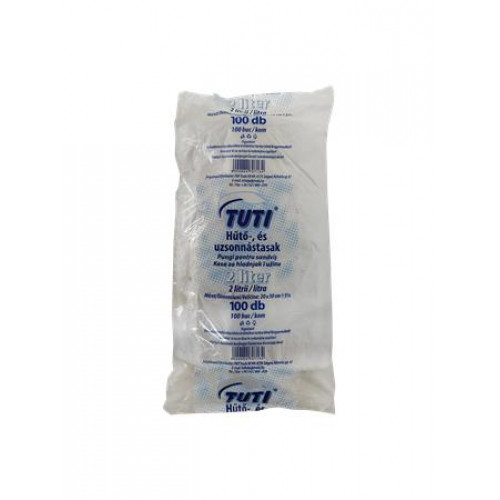Tuti Hűtő-és uzsonnástasak 2l 20x30cm 100db/tekercs