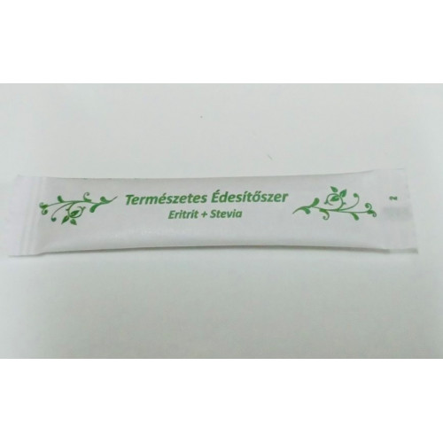 Édesítőszer Eritrit + Stevia tasakos por 1,2 g darab!